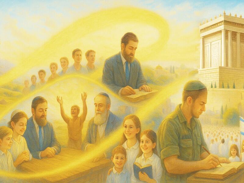 רביבים 1147 - קיום העולם תלוי במתן תורה