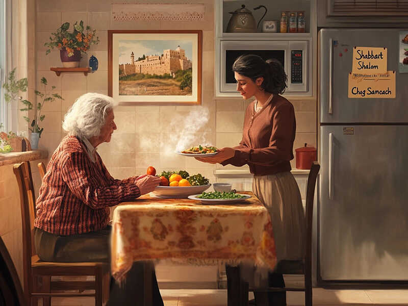 METS CUITS PAR UNE EMPLOYÉE DE MAISON ÉTRANGÈRE