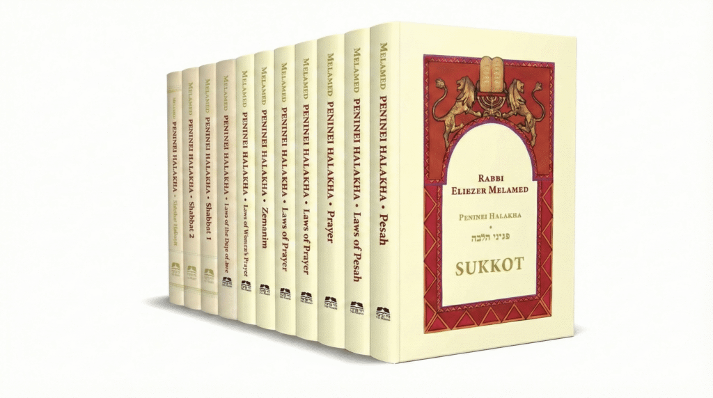 Peninei Halakha books